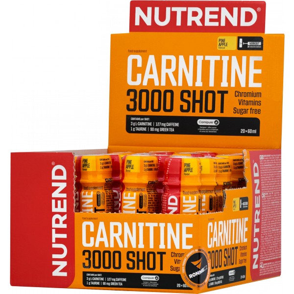 Carnitine 3000 Shot_Nutrend_cool-body.eu