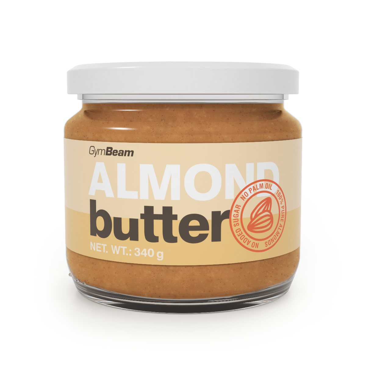 Almond butter_GymBeam_cool-body.eu