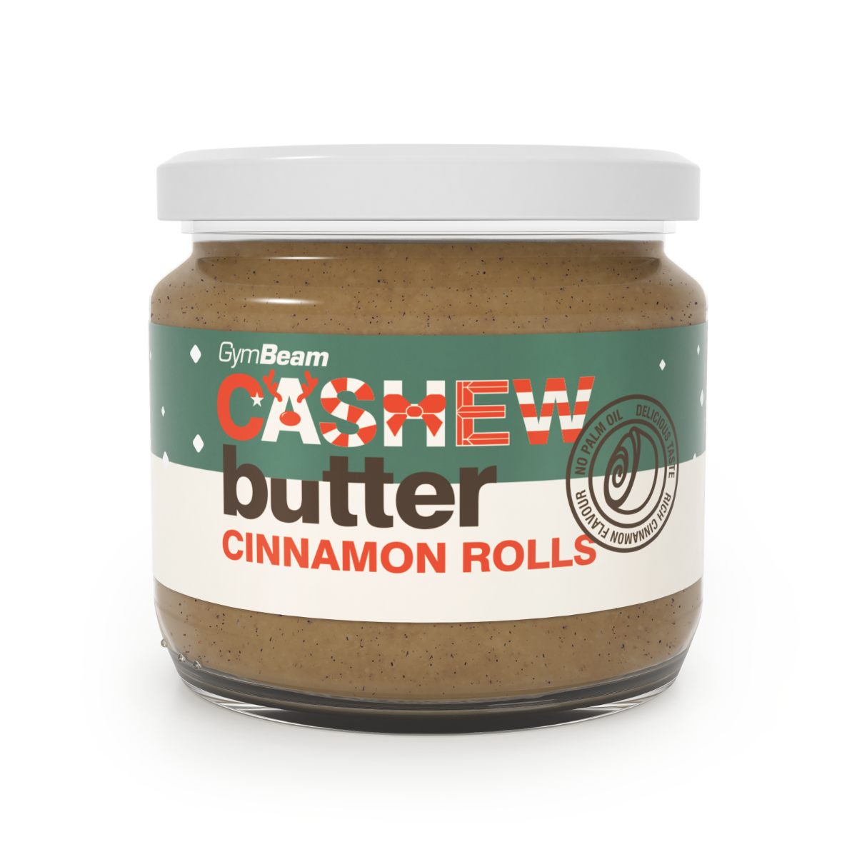 Cashew butter - Cinnamon rolls_GymBeam_cool-body.eu