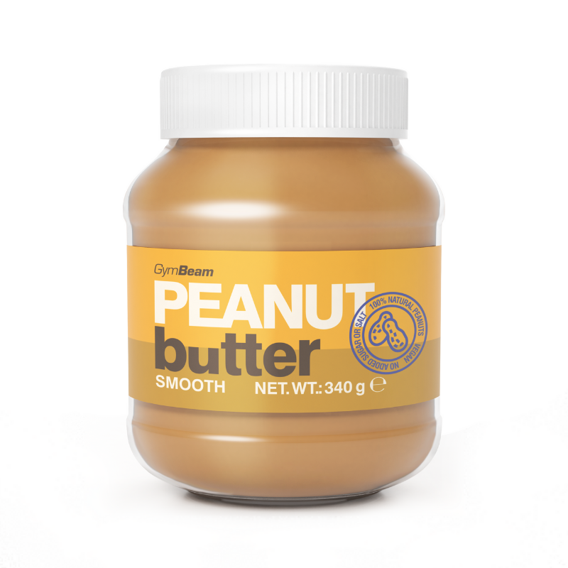 Peanut butter smooth_GymBeam_cool-body.eu